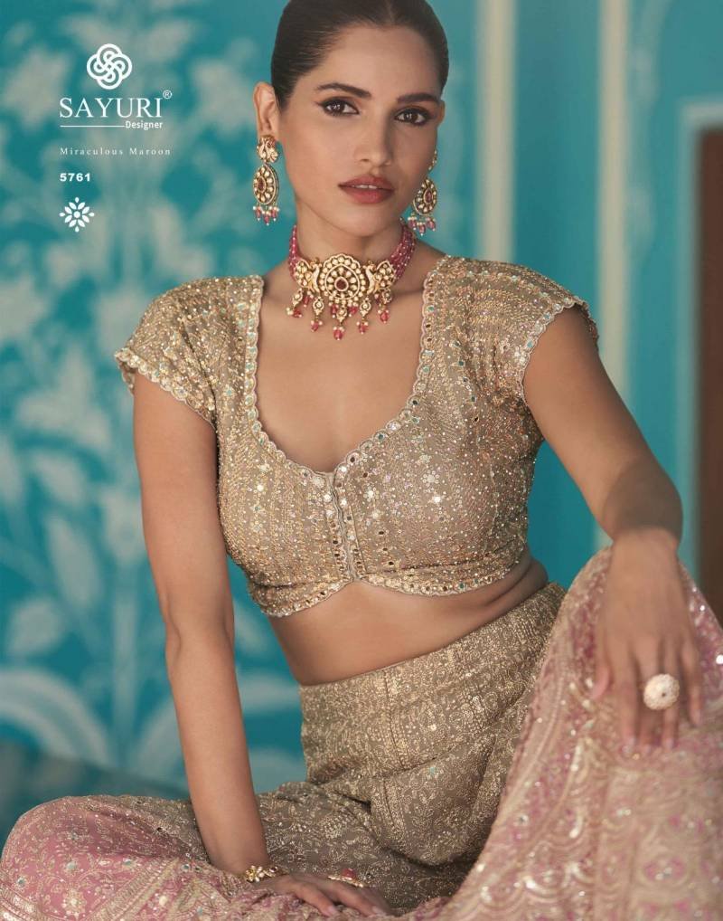 Launching Sayuri Laskara Georgette Embroidered Top Plazzo And Dupatta Collection Wholesale 2026