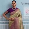 Buy Sethnic Manoratha Kanjivaram Soft Silk Zari Thread Work Saree Collection Wholesale 2026