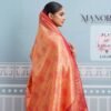 Buy Sethnic Manoratha Kanjivaram Soft Silk Zari Thread Work Saree Collection Wholesale 2026