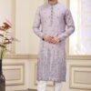Sumi 3661 Art Silk Mens Kurta Pajama Collection Wholesale