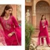 Beautiful Lily And Lali Romania Silk Embroidery Handwork Kurti Pant And Dupatta Collection Wholesale 2026