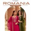 Beautiful Lily And Lali Romania Silk Embroidery Handwork Kurti Pant And Dupatta Collection Wholesale 2026