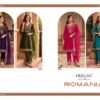 Beautiful Lily And Lali Romania Silk Embroidery Handwork Kurti Pant And Dupatta Collection Wholesale 2026