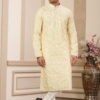 Launching Sumi 3621 Art Silk Thread Work Kurta Pajama Collection Wholesale 2026