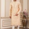 Launching Sumi 3621 Art Silk Thread Work Kurta Pajama Collection Wholesale 2026