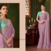 Stylish Tfh Sandal Wood 1417 A To F Powder Pink Silk Chiffon Designer Saree Collection Wholesale 2026