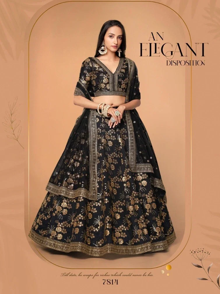 Zeel The Modern Vibes Vol 2 Designer Silk Lehenga Collection Wholesale