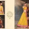 Buy Zeel Golden Palm Designer Georgette Lehenga Collection Wholesale 2026