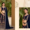 Buy Zeel Golden Palm Designer Georgette Lehenga Collection Wholesale 2026