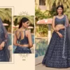 Buy Zeel Golden Palm Designer Georgette Lehenga Collection Wholesale 2026