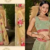 Buy Zeel Golden Palm Designer Georgette Lehenga Collection Wholesale 2026