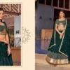 Buy Zeel Golden Palm Designer Georgette Lehenga Collection Wholesale 2026