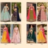 Buy Zeel Golden Palm Designer Georgette Lehenga Collection Wholesale 2026