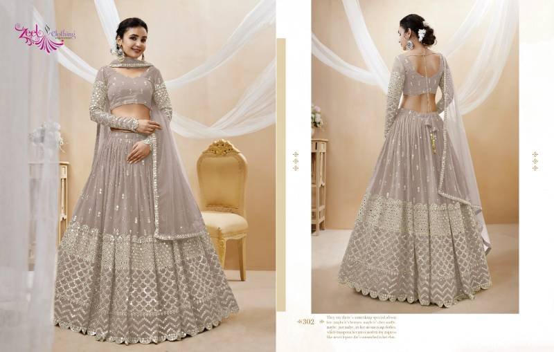 Buy Zeel Expression Vol 1 Wedding Wear Georgette Lehenga Collection Wholesale 2026