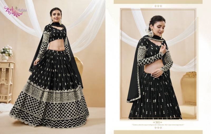 Buy Zeel Expression Vol 1 Wedding Wear Georgette Lehenga Collection Wholesale 2026