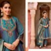 Stylish Lily And Lali Vaani Silk Embroidery And Handwork Kurti Pant Dupatta Wholesale 2026