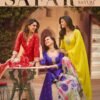 Sayuri Safar Chinon Silk Embroidered Sharara Suit Collection Wholesale