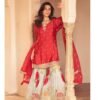 Latest Sayuri Safar Chinon Silk Embroidered Sharara Suit Collection Wholesale 2026