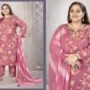 Launching Moksh Plus Size Glory Vol 3 Lichi Rayon Handwork Kurti Pant And Dupatta Wholesale 2026