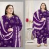 Latest Moksh Plus Size Glory Vol 2 Rayon Handwork Kurti Pant And Dupatta Wholesale 2026