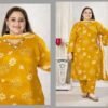 Latest Moksh Plus Size Glory Vol 2 Rayon Handwork Kurti Pant And Dupatta Wholesale 2026