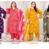 Latest Moksh Plus Size Glory Vol 2 Rayon Handwork Kurti Pant And Dupatta Wholesale 2026