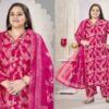 Buy Moksh Plus Size Glory Vol 1 Lichi Viscose Handwork Kurti Pant And Dupatta Wholesale 2026