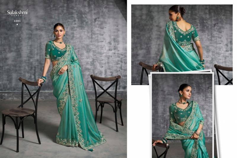 Buy Sulakshmi Kashira Silk Work Designer Party Wear Saree Collection Wholesale 2026