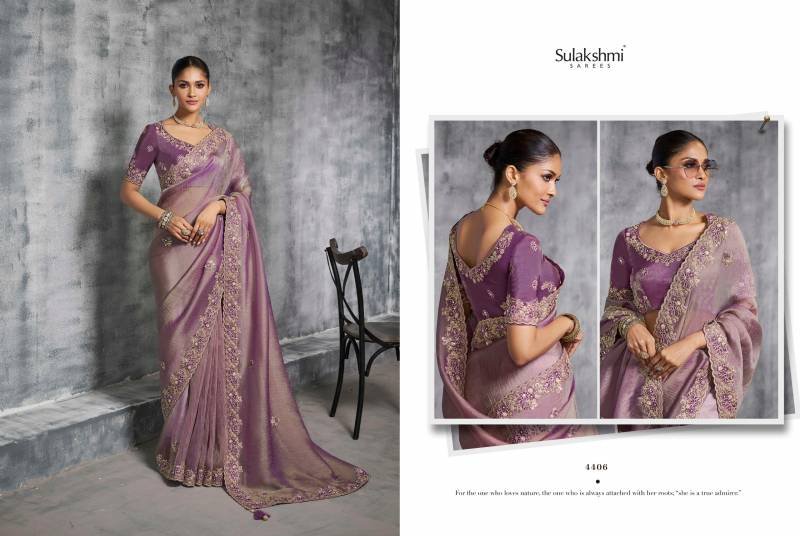 Buy Sulakshmi Kashira Silk Work Designer Party Wear Saree Collection Wholesale 2026