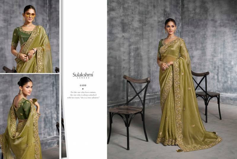 Buy Sulakshmi Kashira Silk Work Designer Party Wear Saree Collection Wholesale 2026