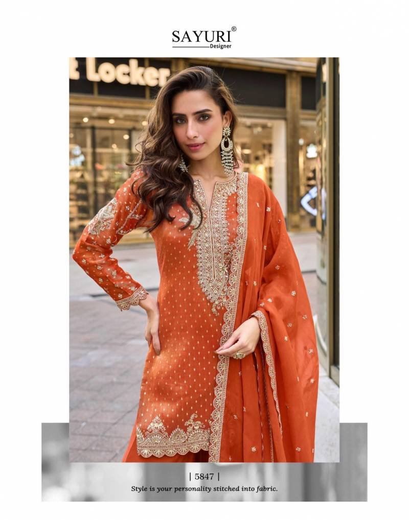 Beautiful Sayuri Swati Viscose Simar Embroidered Designer Salwar Kameez Wholesale 2026