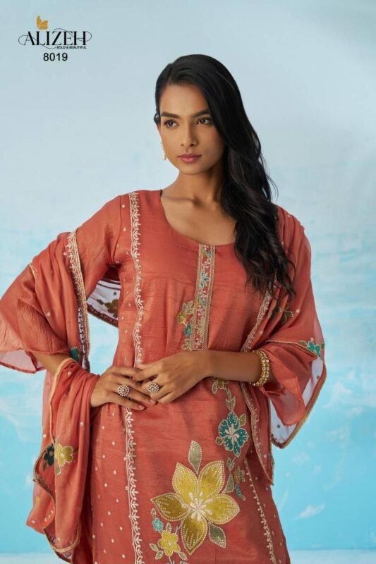 Stylish Alizeh Ehsaas Vol 2 Fancy Crush Designer Salwar Suits Collection Wholesale 2026