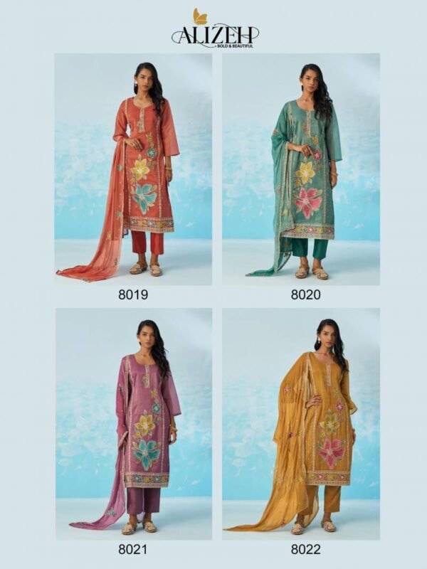 Stylish Alizeh Ehsaas Vol 2 Fancy Crush Designer Salwar Suits Collection Wholesale 2026