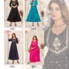 Stylish Blue Hills Vaani Rayon With Foil Printed Anarkali Kurtis Collection Wholesale 2026