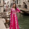Buy Sayuri Melodi Chinon Jacquard Silk Designer Top Bottom And Shrug Wholesale 2026
