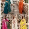 Buy Sayuri Melodi Chinon Jacquard Silk Designer Top Bottom And Shrug Wholesale 2026