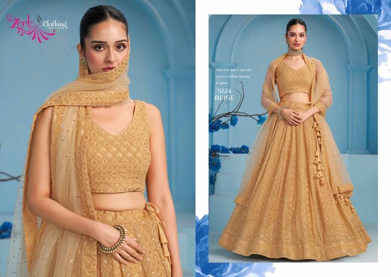 Latest Zeel Florance Vol 3 Georgette Designer Party Wear Lehenga Choli Collection Wholesale 2026