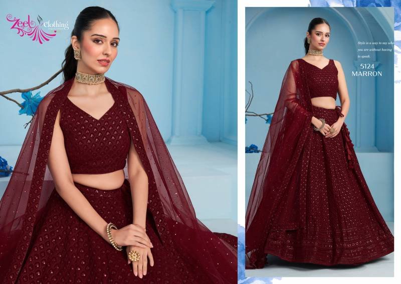 Latest Zeel Florance Vol 3 Georgette Designer Party Wear Lehenga Choli Collection Wholesale 2026