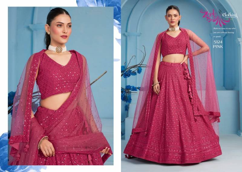 Latest Zeel Florance Vol 3 Georgette Designer Party Wear Lehenga Choli Collection Wholesale 2026