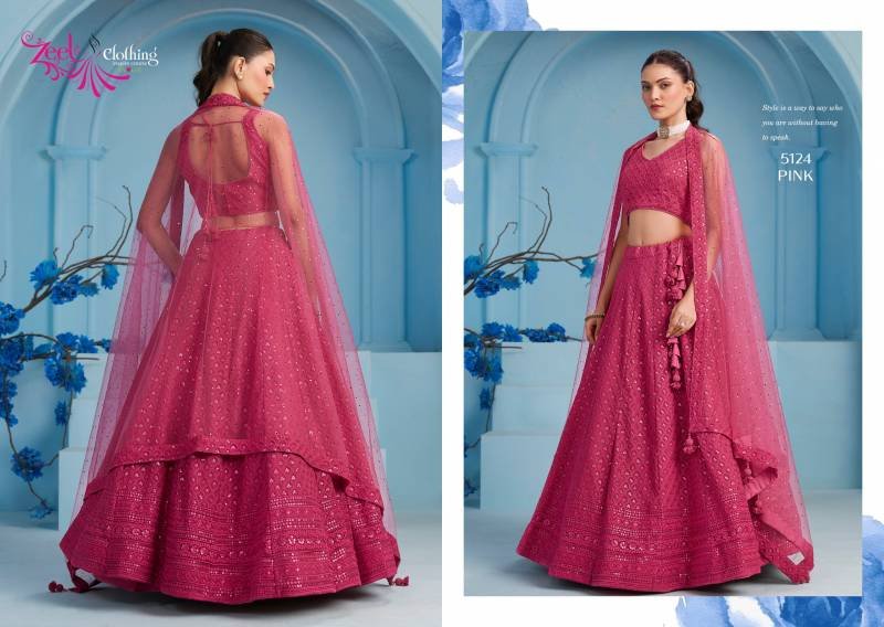 Latest Zeel Florance Vol 3 Georgette Designer Party Wear Lehenga Choli Collection Wholesale 2026