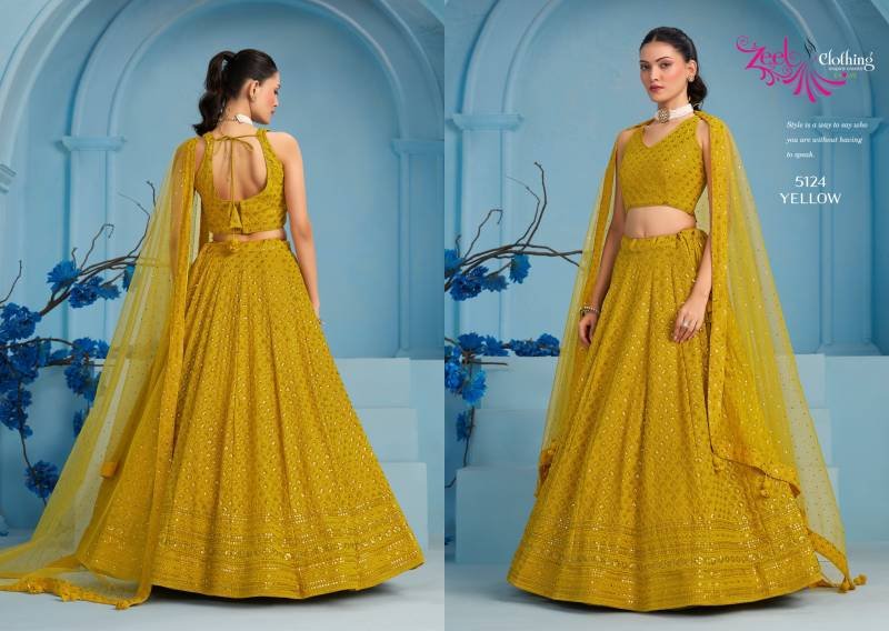 Latest Zeel Florance Vol 3 Georgette Designer Party Wear Lehenga Choli Collection Wholesale 2026