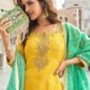 Latest Sayuri Taj Simar Silk Jacquard Embroidered Designer Salwar Kameez Wholesale 2026