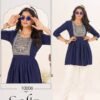 Stylish Blue Hills Sofia Vol 10 Rayon With Work Casual Wear Short Top Collection Wholesale 2026