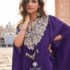 Sayuri Avika French Crepe Silk Embroidered Designer Salwar Kameez Wholesale