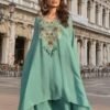 Beautiful Sayuri Avika French Crepe Silk Embroidered Designer Salwar Kameez Wholesale 2026