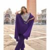 Beautiful Sayuri Avika French Crepe Silk Embroidered Designer Salwar Kameez Wholesale 2026