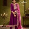 Latest Rangoon Odhani Chinon Silk With Fancy Work Kurti Pant And Dupatta Wholesale 2026