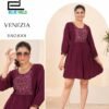 Buy Blue Hills Venezia Rayon Rinkle Casual Wear Top Collection Wholesale 2026