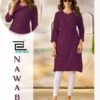 Beautiful Blue Hills Nawab Vol 18 Rayon Embroidered Work Casual Wear Kurti Wholesale 2026