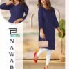 Beautiful Blue Hills Nawab Vol 18 Rayon Embroidered Work Casual Wear Kurti Wholesale 2026